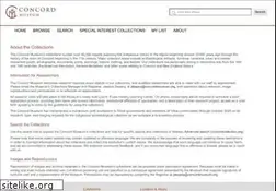 Sites similar to concordcollection.org