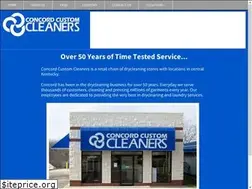 Sites similar to concordcustomcleaners.com