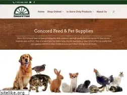 Sites similar to concordfeed.com