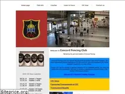 Sites similar to concordfencingclub.org