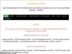 Sites similar to concordfloors.com.au