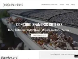 Sites similar to concordgutter.com
