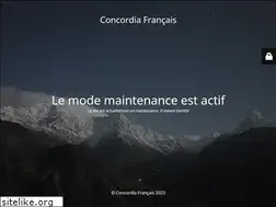 Sites similar to concordiafrancais.org