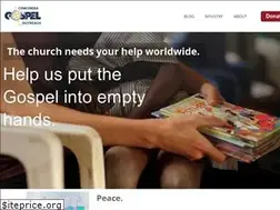 Sites similar to concordiagospeloutreach.org