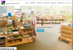 Sites similar to concordmontessorischool.org