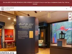 Sites similar to concordmuseum.org