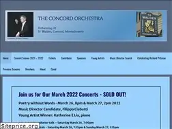 Sites similar to concordorchestra.com