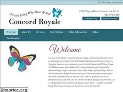 Sites similar to concordroyale.com