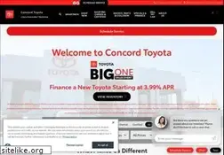 Sites similar to concordtoyota.com