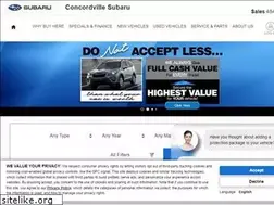 Sites similar to concordvillesubaru.com