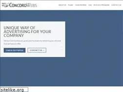 Sites similar to concordwebs.com