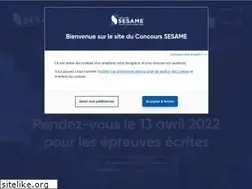 Sites similar to concours-sesame.net