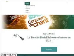 Sites similar to concoursdechant.fr