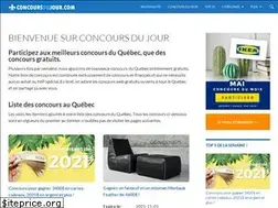 Sites similar to concoursdujour.com