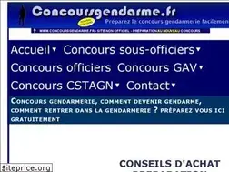 Sites similar to concoursgendarme.fr