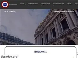 Sites similar to concourspublic.fr