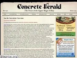 Sites similar to concrete-herald.com