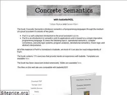 Sites similar to concrete-semantics.org