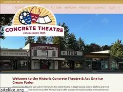 Sites similar to concrete-theatre.com