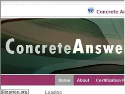 Sites similar to concreteanswers.org