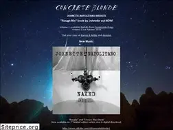 Sites similar to concreteblondeofficialwebsite.com