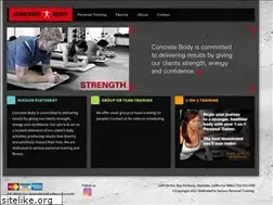 Sites similar to concretebody.com