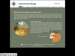 Sites similar to concretebydesigntexas.com