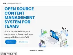 Sites similar to concretecms.com