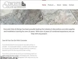 Sites similar to concretecoloranddesign.com