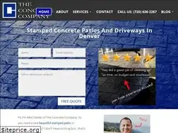 Sites similar to concretecompanydenver.com
