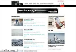 Sites similar to concreteconstruction.net