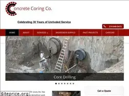 Sites similar to concretecoringstl.com
