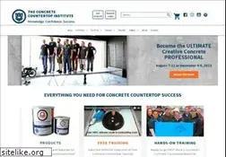 Sites similar to concretecountertopinstitute.com