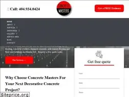 Sites similar to concretemastersusa.com