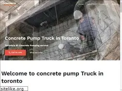 Sites similar to concretepumptruck.ca