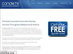 Sites similar to concreterejuvenatingcompany.com.au