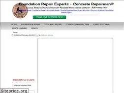Sites similar to concreterepairman.com