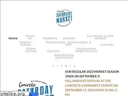 Sites similar to concretesaturdaymarket.com