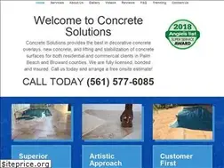 Sites similar to concretesolutionsfl.com
