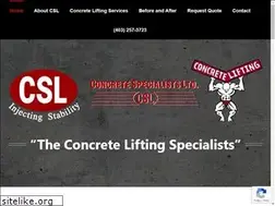 Sites similar to concretespecialistsltd.ca