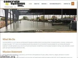 Sites similar to concretesystemsinc.net