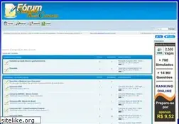 Sites similar to concurseirosbc.forumbrasil.net
