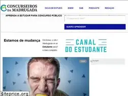 Sites similar to concurseirosdamadrugada.com.br