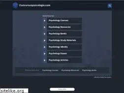Sites similar to concursospsicologia.com