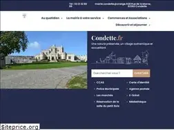 Sites similar to condette.fr