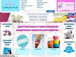 Sites similar to conditer-shop.ru