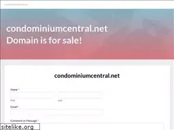 Sites similar to condominiumcentral.net