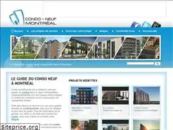 Sites similar to condoneufmontreal.com