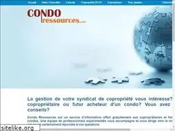 Sites similar to condoressources.com