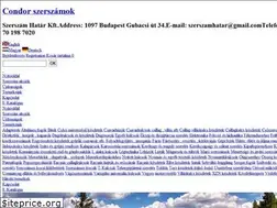 Sites similar to condorszerszamok.hu